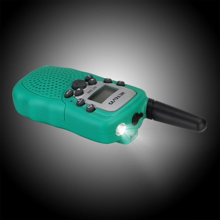 1 Pair RETEVIS RT388 0.5W EU Frequency 446MHz 8CHS Handheld Children Walkie Talkie(Green) - free shipping - PMC TechLife - Order now!