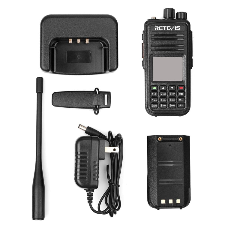 RETEVIS RT3S 136-174MHz + 400-480MHz 3000CH Handheld DMR Digital Two Way Radio Walkie Talkie, GPS Version - free shipping - PMC Jewellery - Order now!