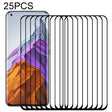 For Xiaomi Mi 11 Pro 25 PCS Full Glue 9H HD 3D Curved Edge Tempered Glass Film(Black) -  by PMC TechLife | Online Shopping South Africa | PMC TechLife