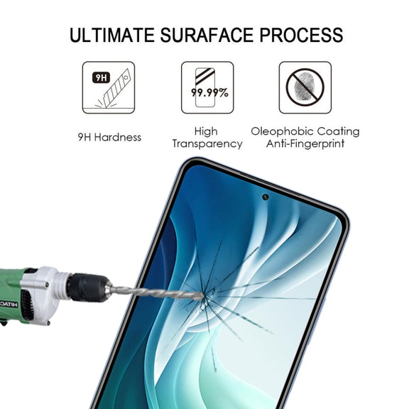 For Xiaomi Mi 11i Edge Glue 25 PCS 9H HD 3D Curved Edge Tempered Glass Film(Black)
