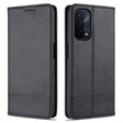 For OPPO A74 (5G) AZNS Magnetic Calf Texture Horizontal Flip Leather Case with Card Slots & Holder & Wallet(Black) - OPPO Cases by AZNS | Online Shopping South Africa | PMC TechLife | Buy Now Pay Later Mobicred