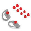 4 Pairs Wireless Earphone Replaceable Silicone Ear Cap Earplugs for Huawei FreeBuds 4i / FreeLace Pro / Active Noise Canceling Earphones 3(Red) - Anti-dust & Ear Caps by PMC TechLife | Online Shopping South Africa | PMC TechLife