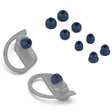 4 Pairs Wireless Earphone Replaceable Silicone Ear Cap Earplugs for Huawei FreeBuds 4i / FreeLace Pro / Active Noise Canceling Earphones 3(Blue) - Anti-dust & Ear Caps by PMC TechLife | Online Shopping South Africa | PMC TechLife