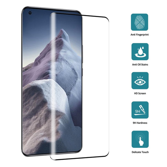 For Xiaomi Mi 11 Ultra 25 PCS 3D Curved Edge Full Screen Tempered Glass Film