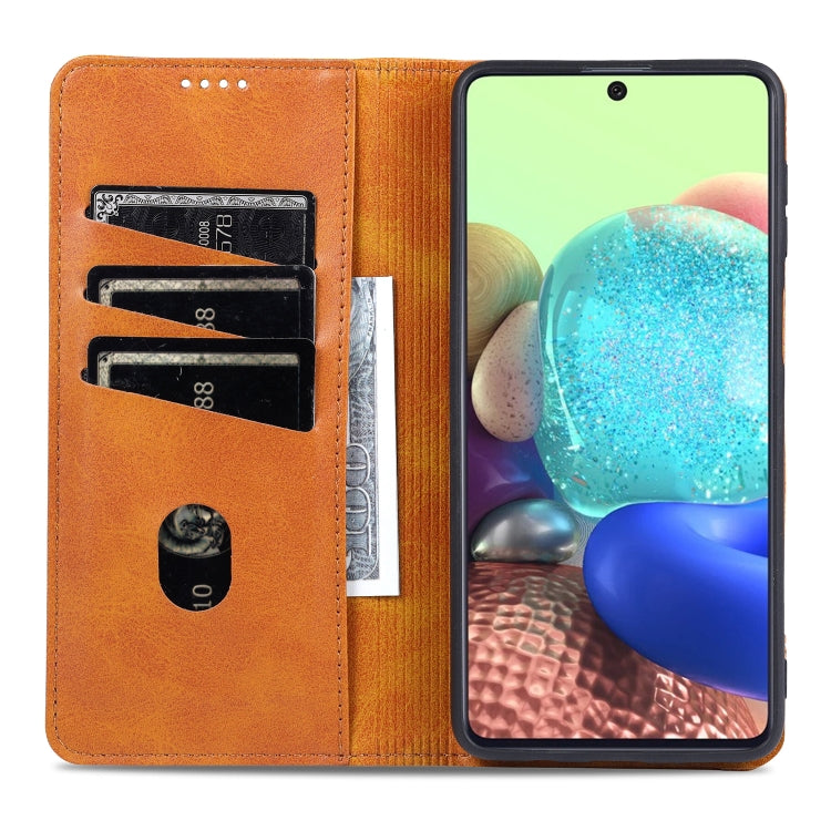For Samsung Galaxy M62 / F62 AZNS Magnetic Calf Texture Horizontal Flip Leather Case with Card Slots & Holder & Wallet(Dark Green) - free shipping - PMC TechLife - Order now!