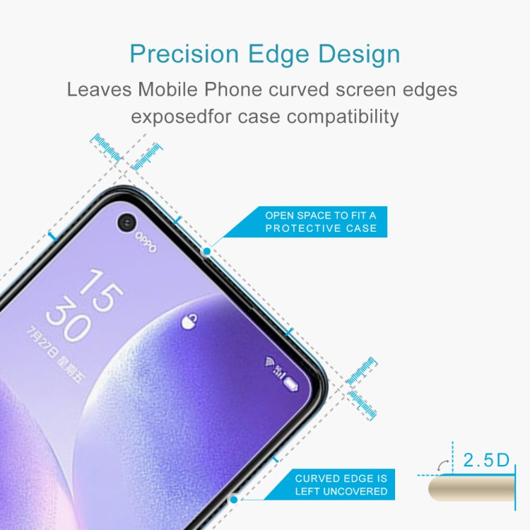 For OPPO Find X3 Lite 0.26mm 9H 2.5D Tempered Glass Film