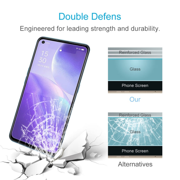 For OPPO Find X3 Lite 0.26mm 9H 2.5D Tempered Glass Film