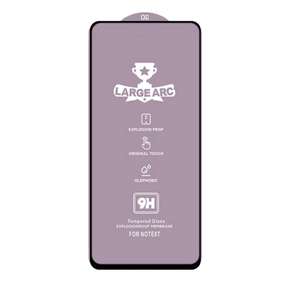 For Xiaomi Mi 10T 5G 25 PCS 9H HD Large Arc High Alumina Full Screen Tempered Glass Film