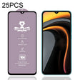 For Xiaomi Poco C3 25 PCS 9H HD Large Arc High Alumina Full Screen Tempered Glass Film -  by PMC TechLife | Online Shopping South Africa | PMC TechLife