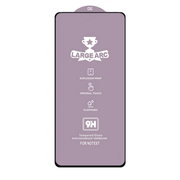 For Xiaomi Redmi K30 5G / 4G 25 PCS 9H HD Large Arc High Alumina Full Screen Tempered Glass Film
