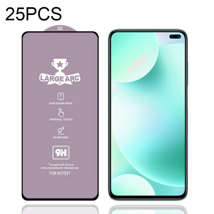 For Xiaomi Redmi K30 Pro (Speed Version) 25 PCS 9H HD Large Arc High Alumina Full Screen Tempered Glass Film - free shipping - PMC TechLife - Order now!