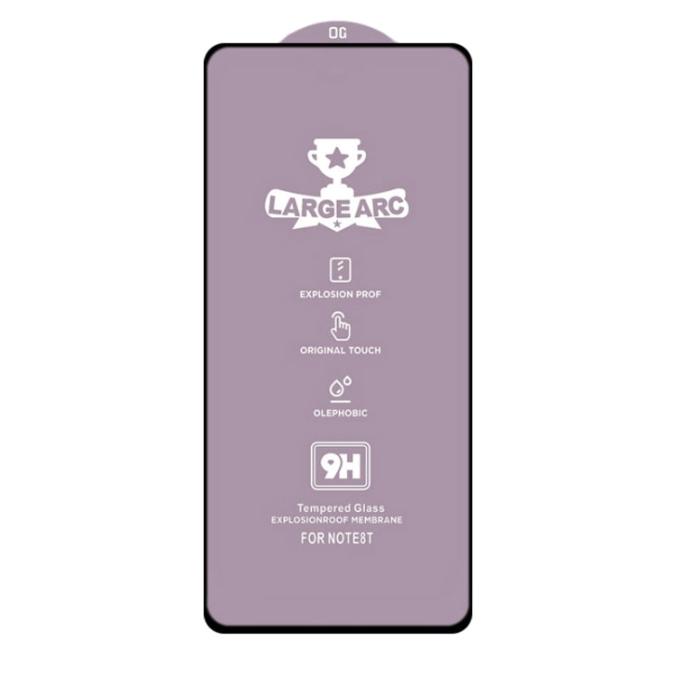 For Xiaomi Redmi K30 Pro (Speed Version) 25 PCS 9H HD Large Arc High Alumina Full Screen Tempered Glass Film