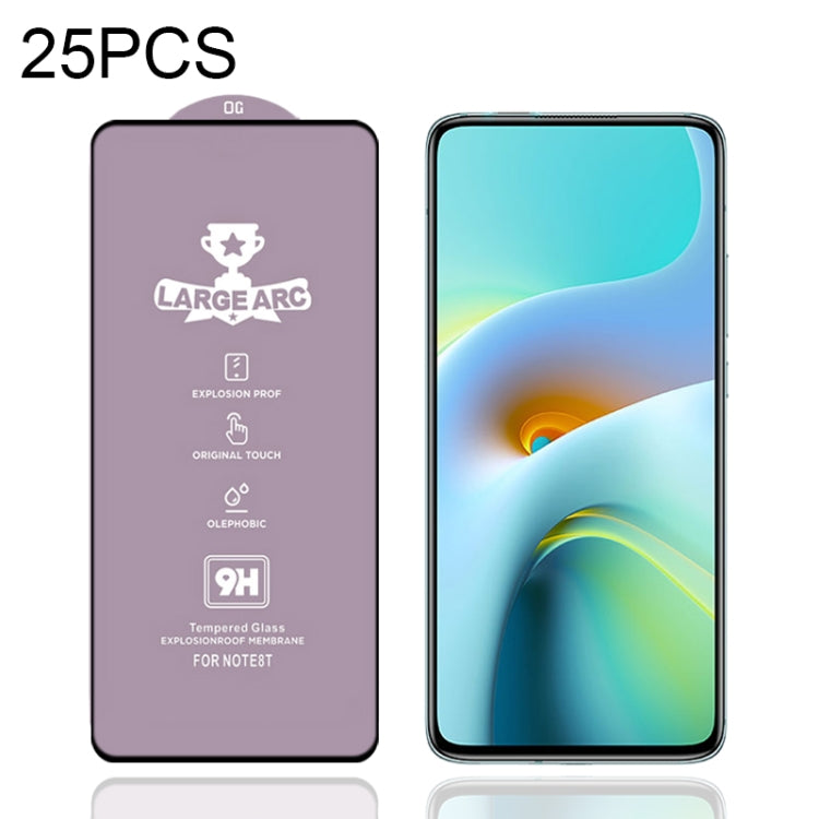 For Xiaomi Redmi K30 Ultra 25 PCS 9H HD Large Arc High Alumina Full Screen Tempered Glass Film -  by PMC TechLife | Online Shopping South Africa | PMC TechLife
