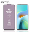 For Xiaomi Redmi K30 Ultra 25 PCS 9H HD Large Arc High Alumina Full Screen Tempered Glass Film -  by PMC TechLife | Online Shopping South Africa | PMC TechLife