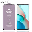 For Xiaomi Redmi Note 9 5G 25 PCS 9H HD Large Arc High Alumina Full Screen Tempered Glass Film -  by PMC TechLife | Online Shopping South Africa | PMC TechLife