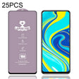 For Xiaomi Redmi Note 9S / Note 10 Lite 25 PCS 9H HD Large Arc High Alumina Full Screen Tempered Glass Film -  by PMC TechLife | Online Shopping South Africa | PMC TechLife