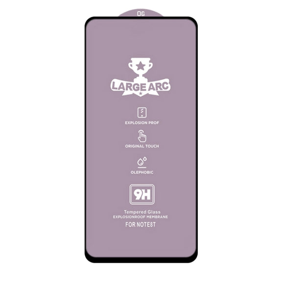 For Xiaomi Redmi 10X 4G 25 PCS 9H HD Large Arc High Alumina Full Screen Tempered Glass Film
