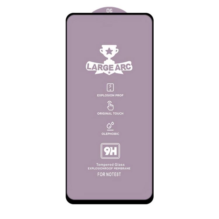 For Xiaomi Redmi 10X 4G 25 PCS 9H HD Large Arc High Alumina Full Screen Tempered Glass Film