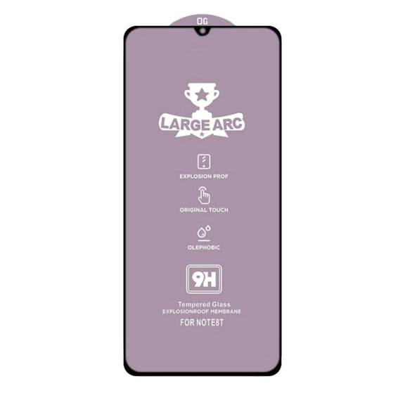 For Xiaomi Redmi 10X 5G 25 PCS 9H HD Large Arc High Alumina Full Screen Tempered Glass Film
