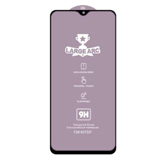 For Xiaomi Redmi 9 (CN Version) 25 PCS 9H HD Large Arc High Alumina Full Screen Tempered Glass Film