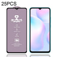 For Xiaomi Redmi 9AT 25 PCS 9H HD Large Arc High Alumina Full Screen Tempered Glass Film -  by PMC TechLife | Online Shopping South Africa | PMC TechLife