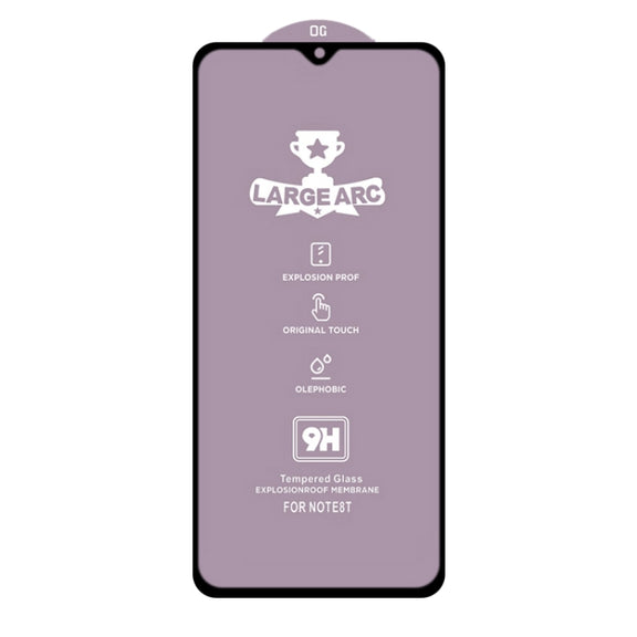 For Xiaomi Redmi 9 (India Version) 25 PCS 9H HD Large Arc High Alumina Full Screen Tempered Glass Film
