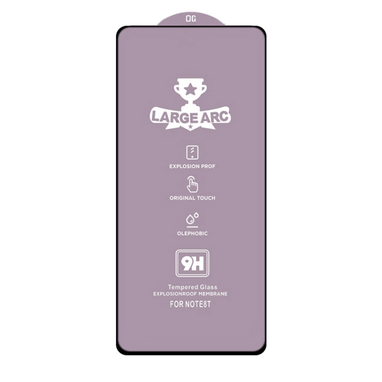 For Xiaomi Redmi K30i 5G 25 PCS 9H HD Large Arc High Alumina Full Screen Tempered Glass Film