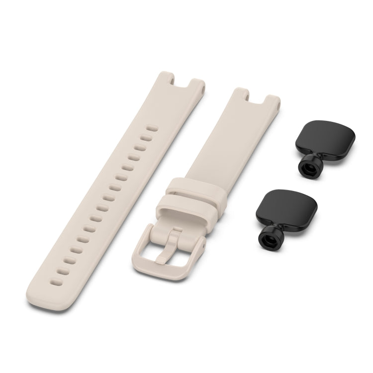 Compatible with Garmin Lily Silicone Watch Band with Dismantling Tools(Grey) - Watch Bands by PMC Jewellery | Online Shopping South Africa | PMC Jewellery | Buy Now Pay Later Mobicred
