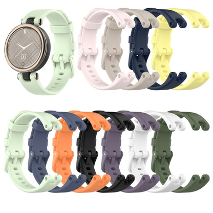 Compatible with Garmin Lily Silicone Watch Band with Dismantling Tools(Grey) - Watch Bands by PMC Jewellery | Online Shopping South Africa | PMC Jewellery | Buy Now Pay Later Mobicred
