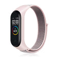 For Xiaomi Mi Band 6 Nylon Weave Watch Bands(Powder Sand)