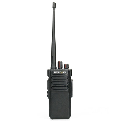 RETEVIS RT29 10W UHF 400-480MHz 16CHS Two Way Radio Handheld Walkie Talkie, US Plug(Black) - free shipping - PMC Jewellery - Order now!