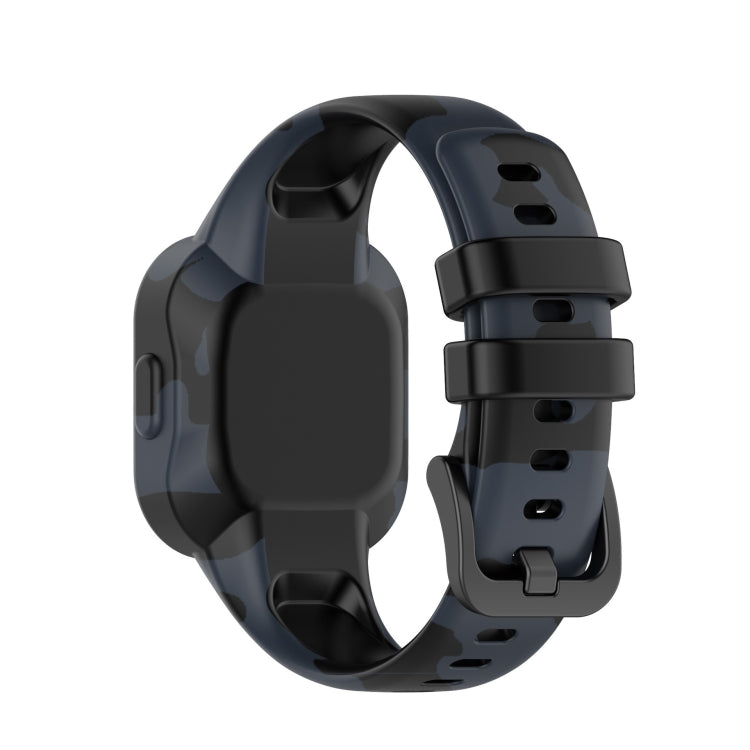 Compatible with Garmin Vivofit JR3 Silicone Printing Watch Band(Camouflage Gray) - Watch Bands by PMC Jewellery | Online Shopping South Africa | PMC Jewellery | Buy Now Pay Later Mobicred
