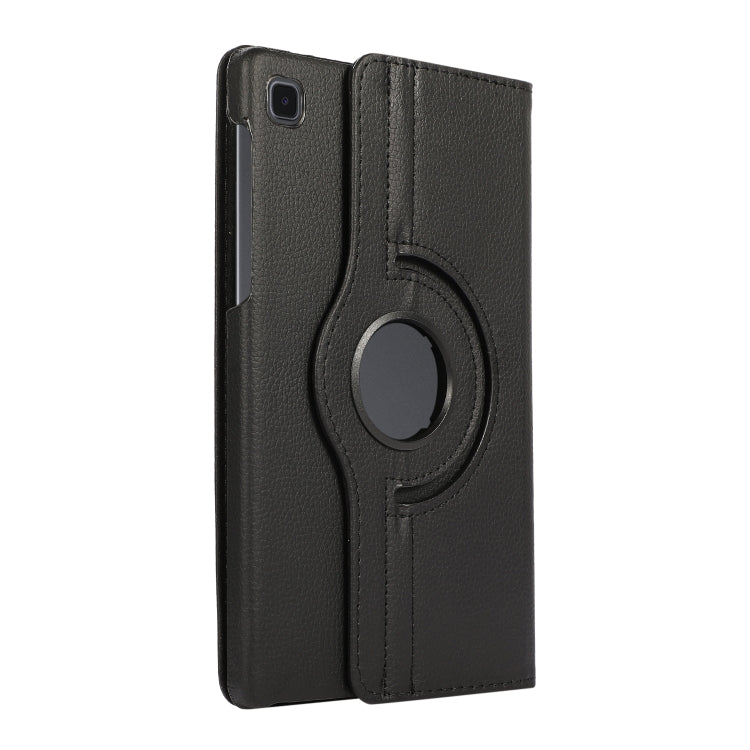 For Samsung Galaxy A7 Lite T220 360 Degree Rotation Litchi Texture Flip Leather Case with Holder(Black) - free shipping - PMC TechLife - Order now!