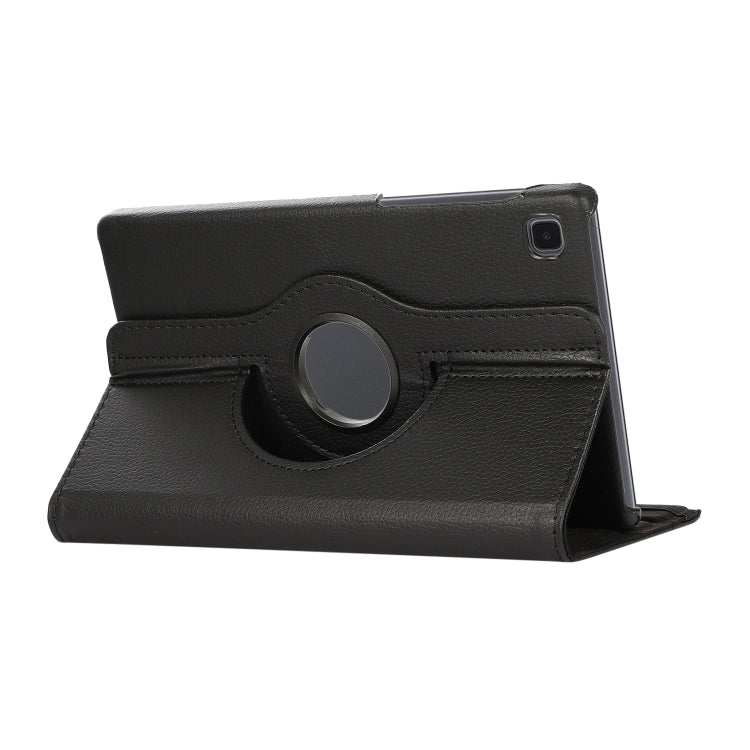 For Samsung Galaxy A7 Lite T220 360 Degree Rotation Litchi Texture Flip Leather Case with Holder(Black) - free shipping - PMC TechLife - Order now!