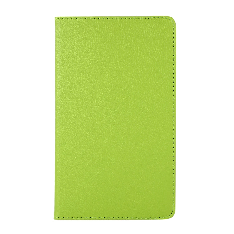 For Samsung Galaxy A7 Lite T220 360 Degree Rotation Litchi Texture Flip Leather Case with Holder(Green) - free shipping - PMC Jewellery - Order now!