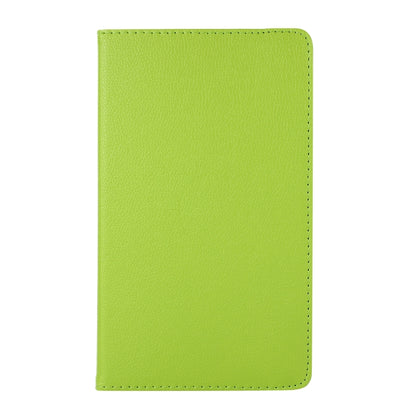 For Samsung Galaxy A7 Lite T220 360 Degree Rotation Litchi Texture Flip Leather Case with Holder(Green) - free shipping - PMC Jewellery - Order now!