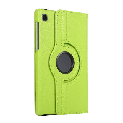 For Samsung Galaxy A7 Lite T220 360 Degree Rotation Litchi Texture Flip Leather Case with Holder(Green) - free shipping - PMC Jewellery - Order now!