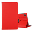 For Samsung Galaxy A7 Lite T220 360 Degree Rotation Litchi Texture Flip Leather Case with Holder(Red) - Tab A7 Lite T220 / T225 by PMC TechLife | Online Shopping South Africa | PMC TechLife | Buy Now Pay Later Mobicred