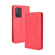 For OPPO A94 5G / Reno5Z 5G / F19 Pro+ 5G Magnetic Buckle Retro Crazy Horse Texture Horizontal Flip Leather Case with Holder & Card Slots & Photo Frame(Red) - free shipping - PMC TechLife - Order now!