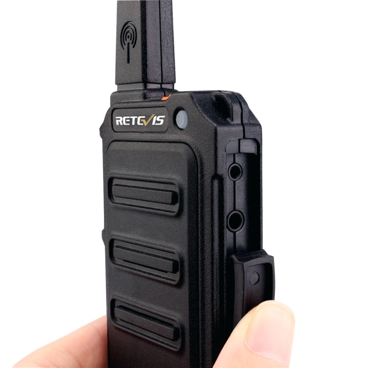 1 Pair RETEVIS RT19 PMR446 16CHS Two Way Radio Handheld Walkie Talkie, EU Plug(Black) - free shipping - PMC Jewellery - Order now!