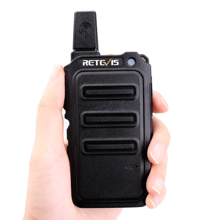 1 Pair RETEVIS RT19 PMR446 16CHS Two Way Radio Handheld Walkie Talkie, EU Plug(Black) - free shipping - PMC TechLife - Order now!