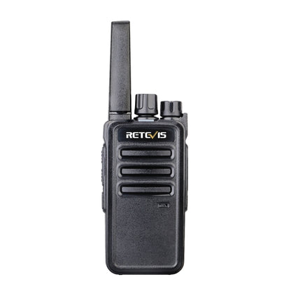 1 Pair RETEVIS RT68 2W 16CHS FRS Two Way Radio Handheld Walkie Talkie, US Plug(Black) - free shipping - PMC Jewellery - Order now!
