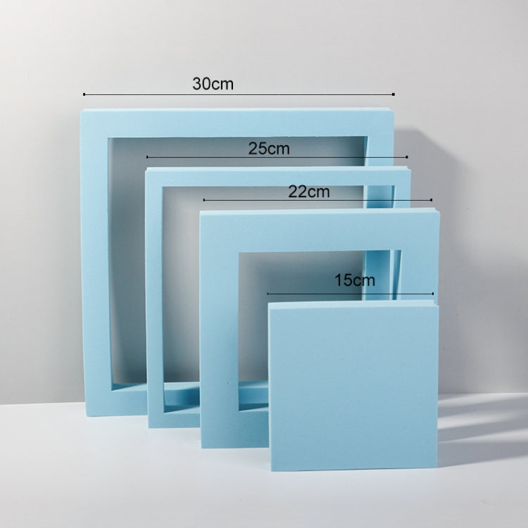 Cube Embedded Combo Kits Geometric Cube Solid Color Photography Photo Background Table Shooting Foam Props (Light Blue) - free shipping - PMC TechLife - Order now!