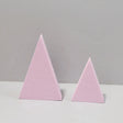 2 x Triangles Combo Kits Geometric Cube Solid Color Photography Photo Background Table Shooting Foam Props (Pink) - free shipping - PMC TechLife - Order now!