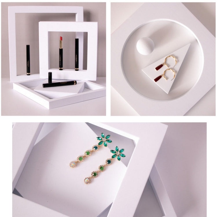 Ladder Combo Kits Geometric Cube Solid Color Photography Photo Background Table Shooting Foam Props (Light Blue) - Geometric Props by PMC TechLife | Online Shopping South Africa | PMC TechLife