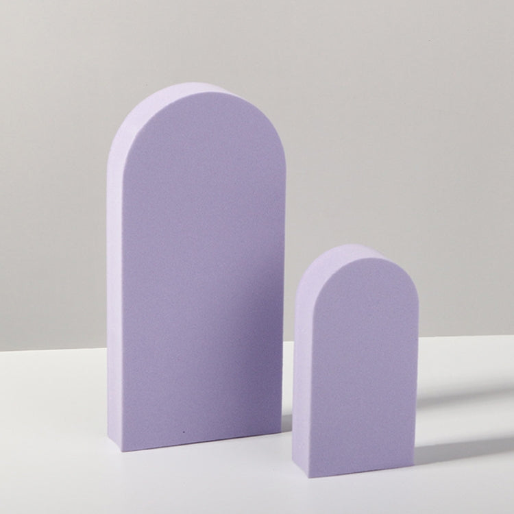 2 x Door Combo Kits Geometric Cube Solid Color Photography Photo Background Table Shooting Foam Props (Purple) - free shipping - PMC TechLife - Order now!