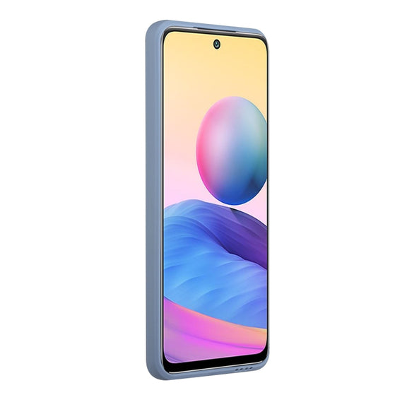 For Xiaomi Redmi Note 10 Pro Card Slot Design Shockproof TPU Protective Case(Gray)