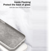 For Samsung Galaxy M51 Solid Color Imitation Liquid Silicone Straight Edge Dropproof Full Coverage Protective Case(Black)