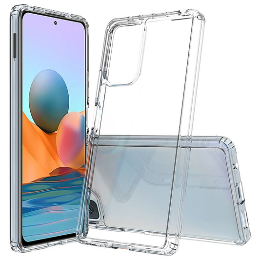For Xiaomi Redmi Note 10 Pro Shockproof Scratchproof TPU + Acrylic Protective Case(Transparent) - free shipping - PMC Jewellery - Order now!