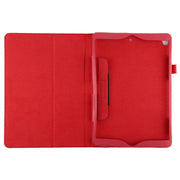 Litchi Texture Horizontal Flip Leather Case with Holder For iPad 10.5 / iPad 10.2 2021 / 2020 / 2019(Red)